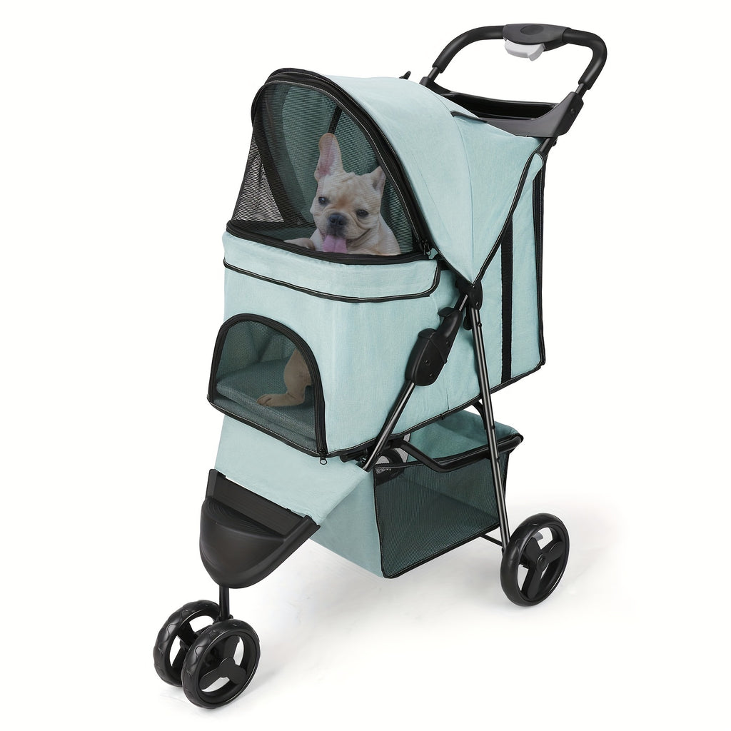 Troller maneggevole e leggero universale cane-gatto
Impermeabile
Compreso porta-oggetti