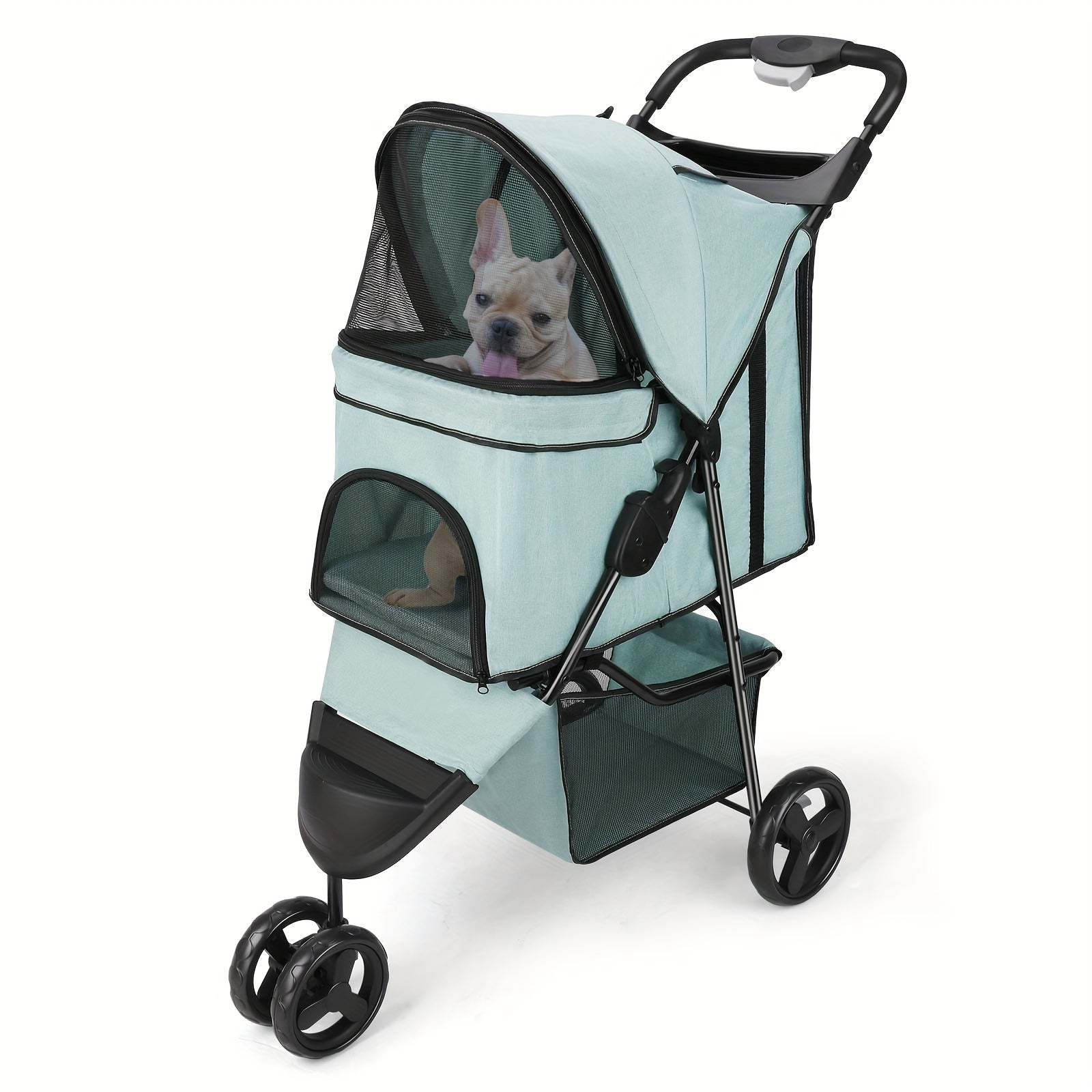 Troller maneggevole e leggero universale cane-gatto
Impermeabile
Compreso porta-oggetti