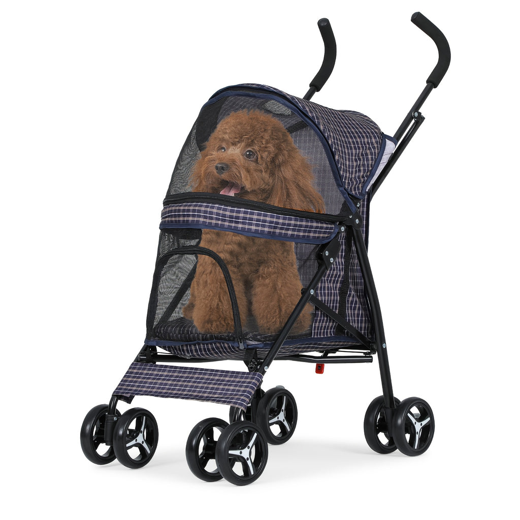 Passeggino a Pois per piccoli amici a 4 zampe