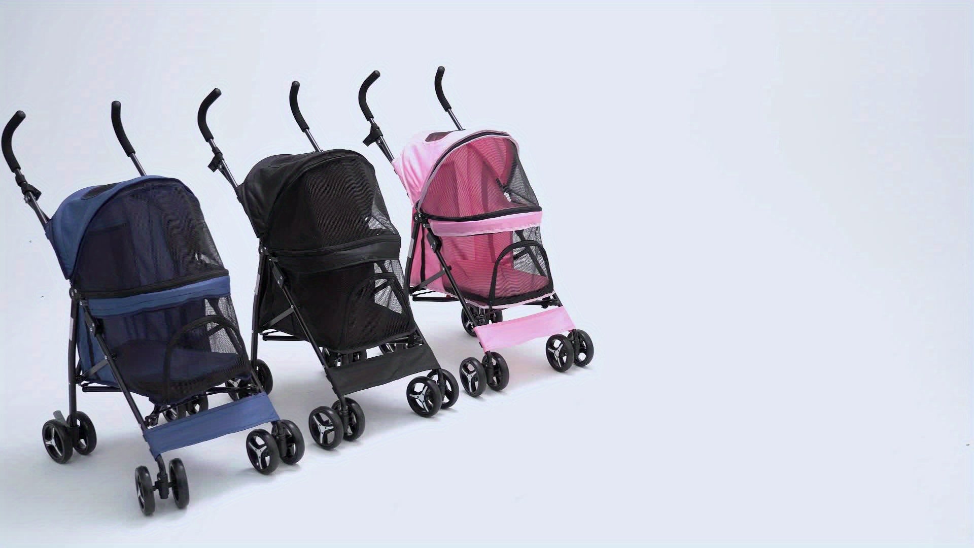 Passeggino a Pois per piccoli amici a 4 zampe