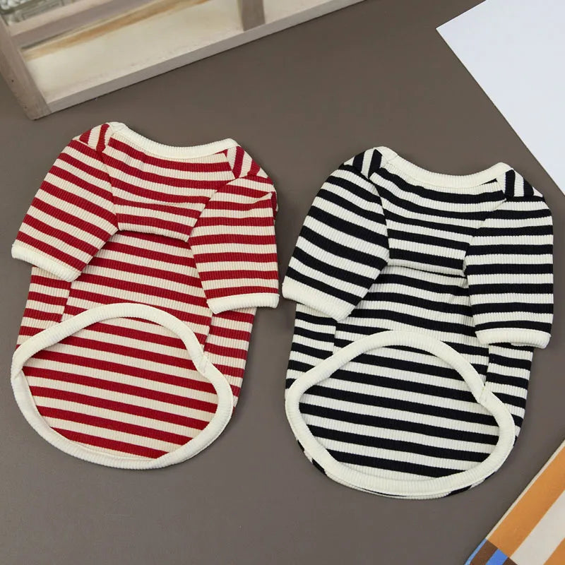 Maglietta girocollo Fashion puppy
Righe due varianti