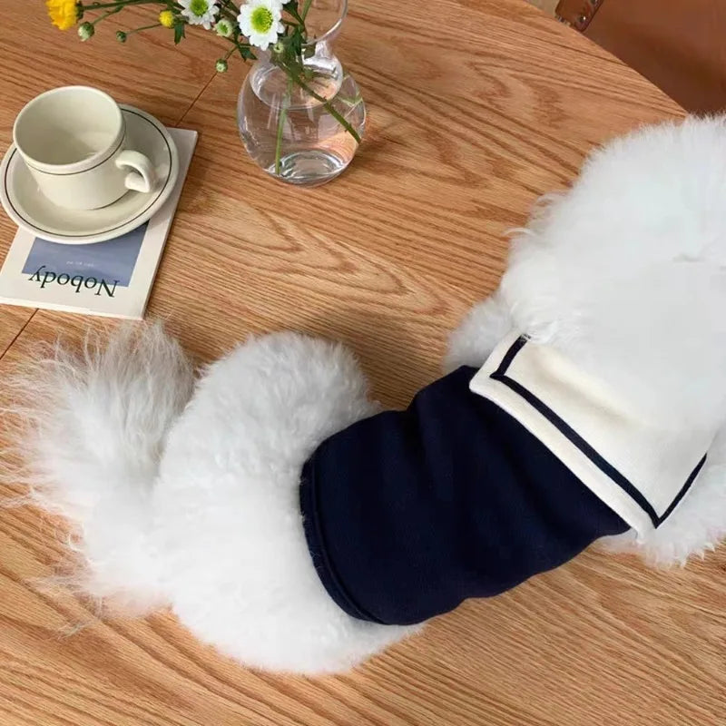 Elegante Polo T-shirt per cani di piccola e media taglia