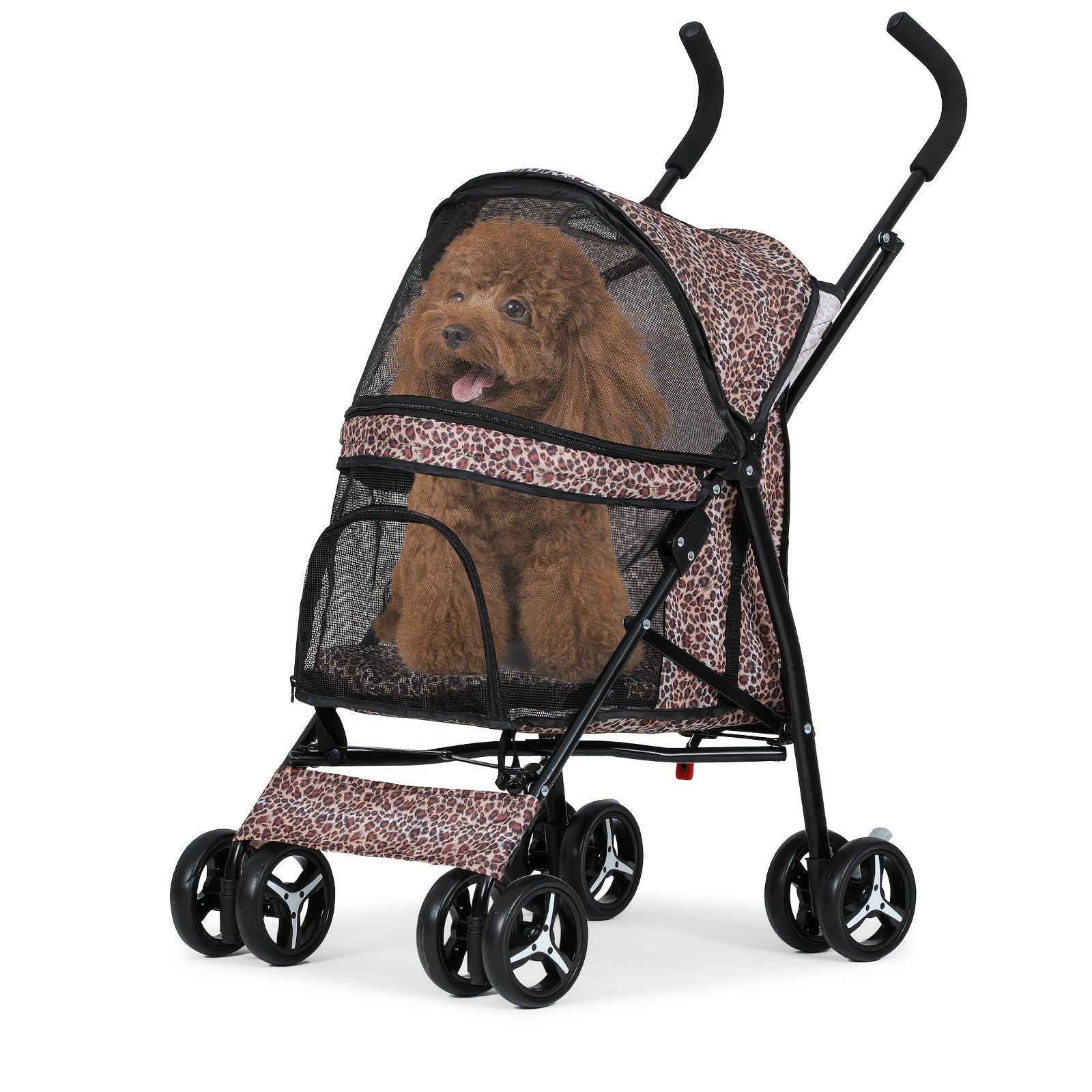 Passeggino a Pois per piccoli amici a 4 zampe