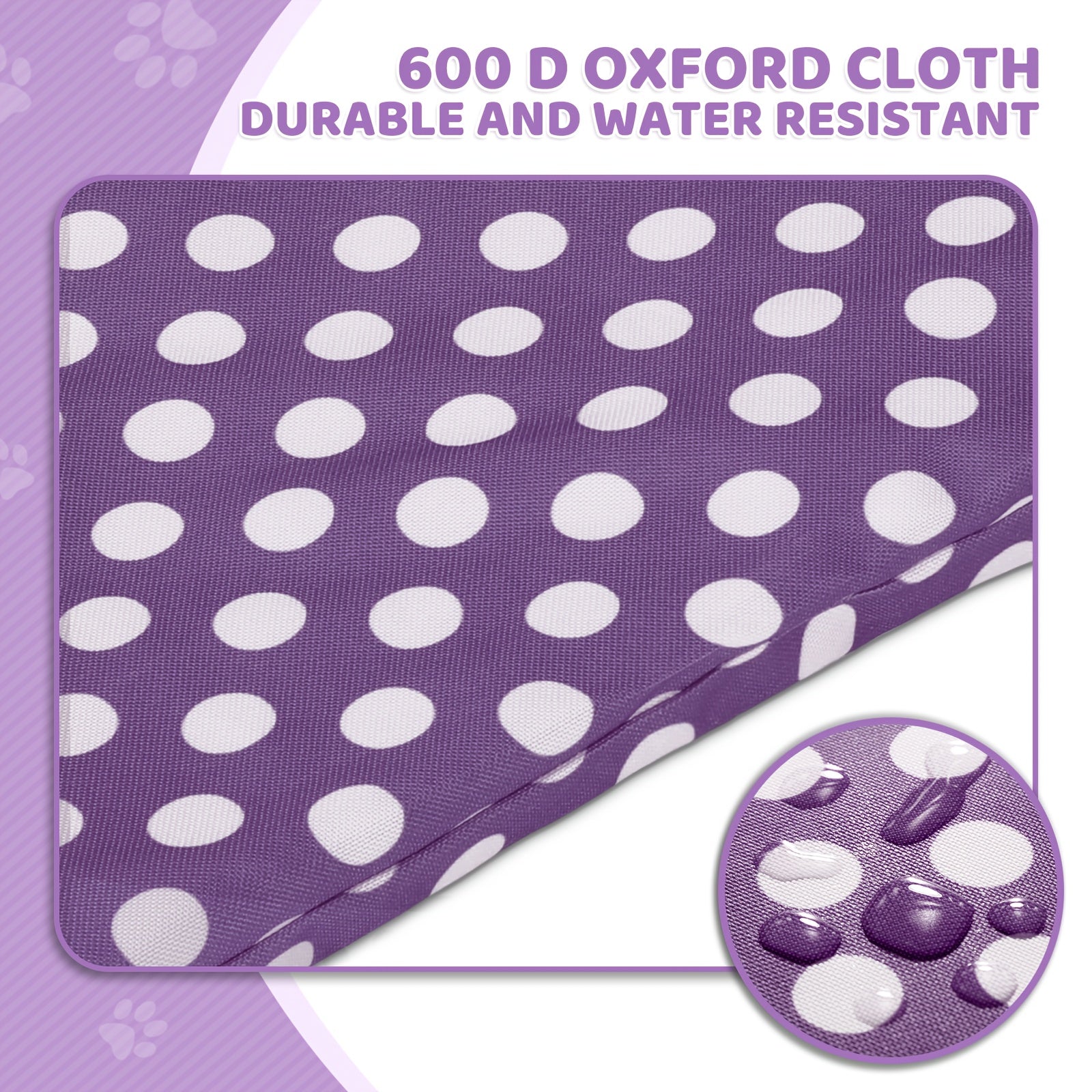 Passeggino a Pois per piccoli amici a 4 zampe